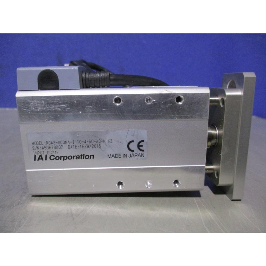 中古 IAI RCA2 ロボシリンダ RCA2-GD3NA-I-10-4-50-A3-N-K2/CB-CA-MPA015-RB ...