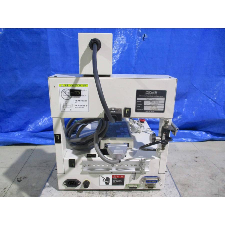 中古 MUSASHI M22-123 SHOT mini ショットミニ 3軸 卓上型塗布ロボット