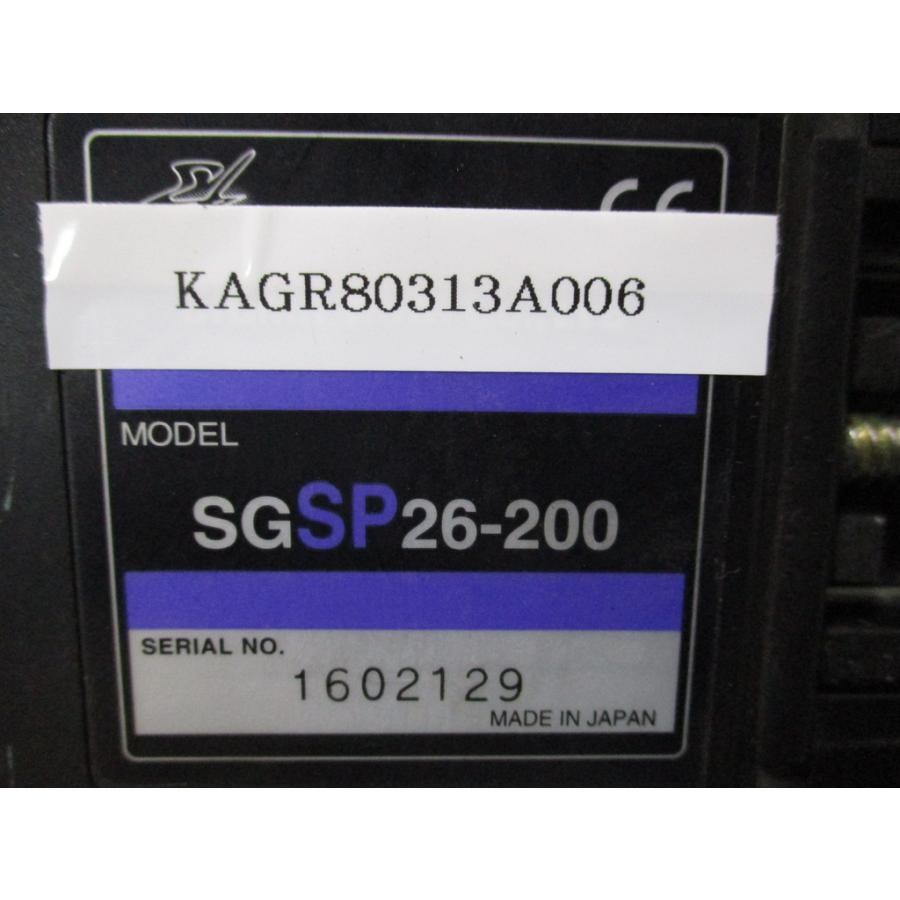 中古 SIGMAKOKI SGSP26-200 精密自動X軸ステージ  (KAGR80313A006)の画像