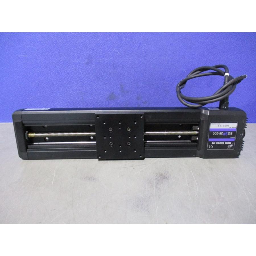 中古 SIGMAKOKI SGSP26-200 精密自動X軸ステージ  (KAGR80313A006)の画像