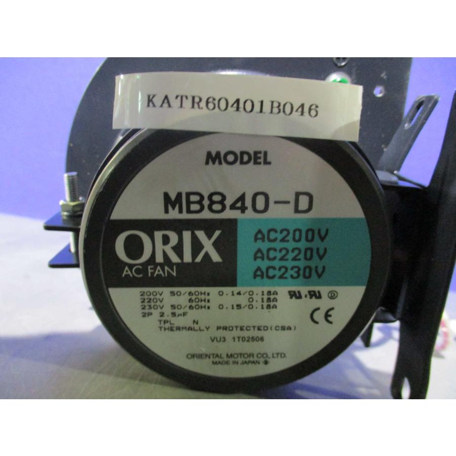 中古 ORIENTAL MOTOR AC FAN MB840-D (KATR60401B046) : growdetrading Yahoo ...