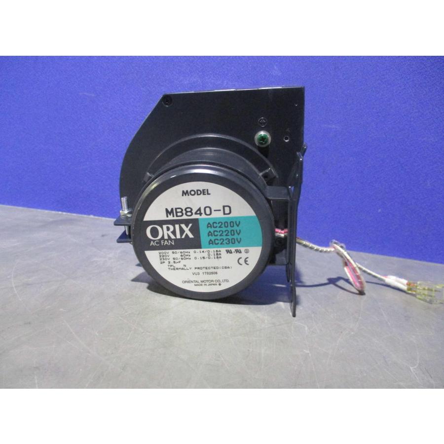 中古 ORIENTAL MOTOR AC FAN MB840-D (KATR60401B046) : growdetrading Yahoo ...