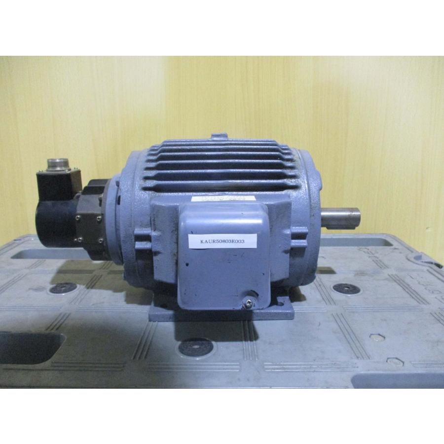 中古 NIDEC VARISPEED-676 3-PHASE INDUCTION MOTOR EEK-IM 0.75KW ＜送料別＞(KAUR50803E003)