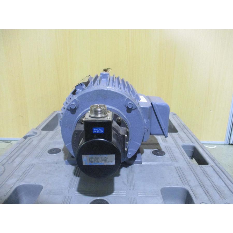 中古 NIDEC VARISPEED-676 3-PHASE INDUCTION MOTOR EEK-IM 0.75KW ＜送料別＞(KAUR50803E003)