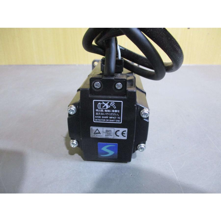 中古 MITSUBISHI AC SERVO MOTOR HC-MFS43 400W サーボモータ
