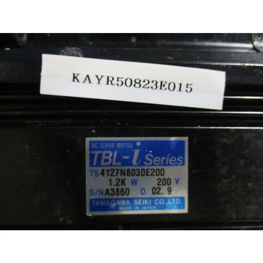 安心保障付き  Tamagawa Seiki TS4127N8030E200 TBL-i Series AC Servo Motor　1.2KW 200V/AVMB 10L 1.2KW ＜送料別＞(KAYR50823E015)