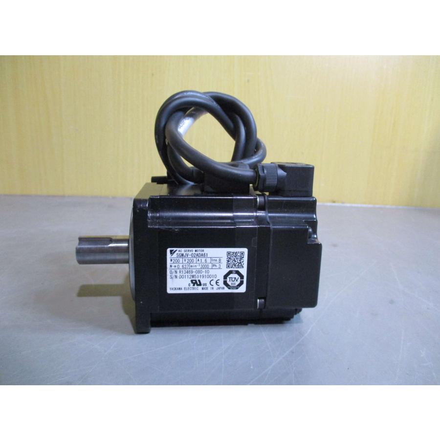 中古 YASKAWA 安川電機 SGMJV-02ADA61 サーボモーター (KAYR51020C003