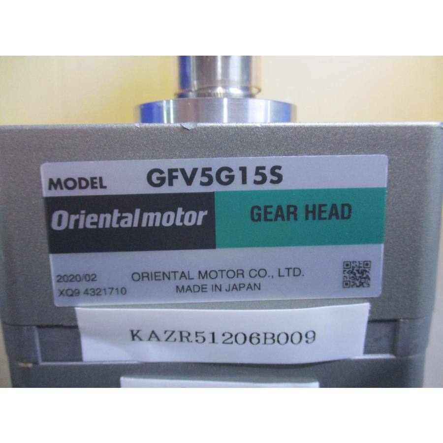 中古Oriental Motor BLM5120HP-GFV BRUSHLESS MOTOR/?GEAR HEAD GFV5G15S ...