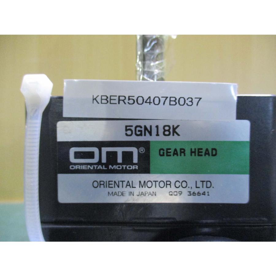 中古 ORIENTAL MOTOR ギヤヘッド5GN18K /インダクションモーター 中古 ORIENTAL MOTOR ギヤヘッド5GN18K /インダクションモーター