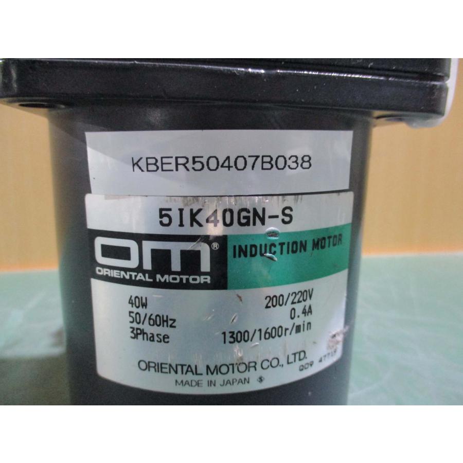 中古 ORIENTAL MOTOR ギヤヘッド5GN18K /インダクションモーター 中古 ORIENTAL MOTOR ギヤヘッド5GN18K /インダクションモーター