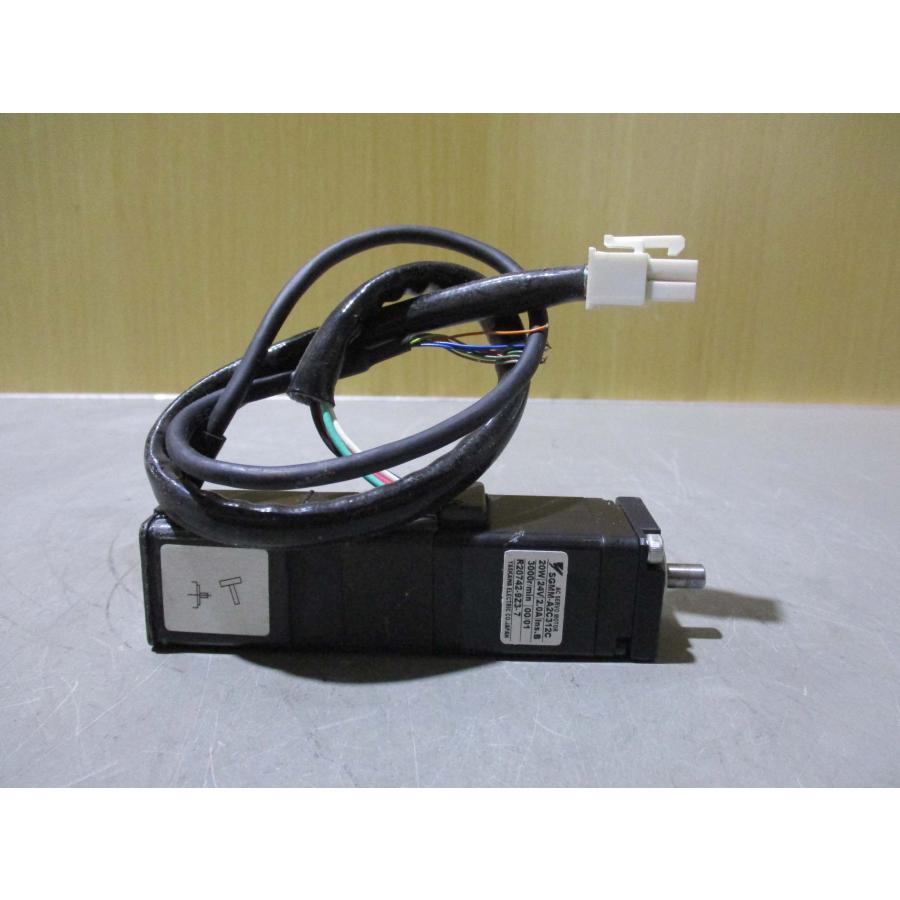 中古 YASKAWA AC SERVO MOTOR SGMM-A2C312C サーボモータ 20W 24V 2A