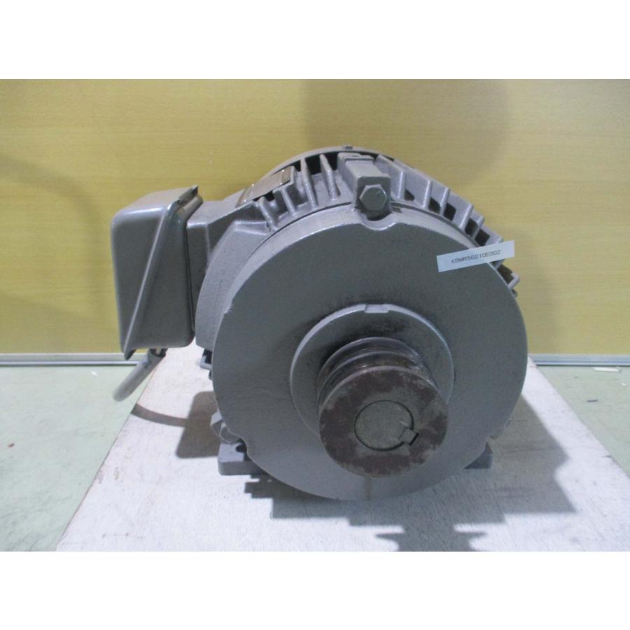 中古 TOSHIBA 三相 モーター 3 PHASE INDUCTION MOTOR IK DBKB 3.7KW