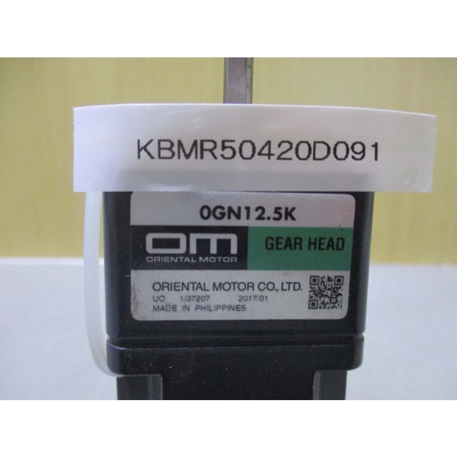 中古 ORIENTAL MOTOR INDUCTION 0IK3GN-B/GEAR HEAD 0GN12.5K