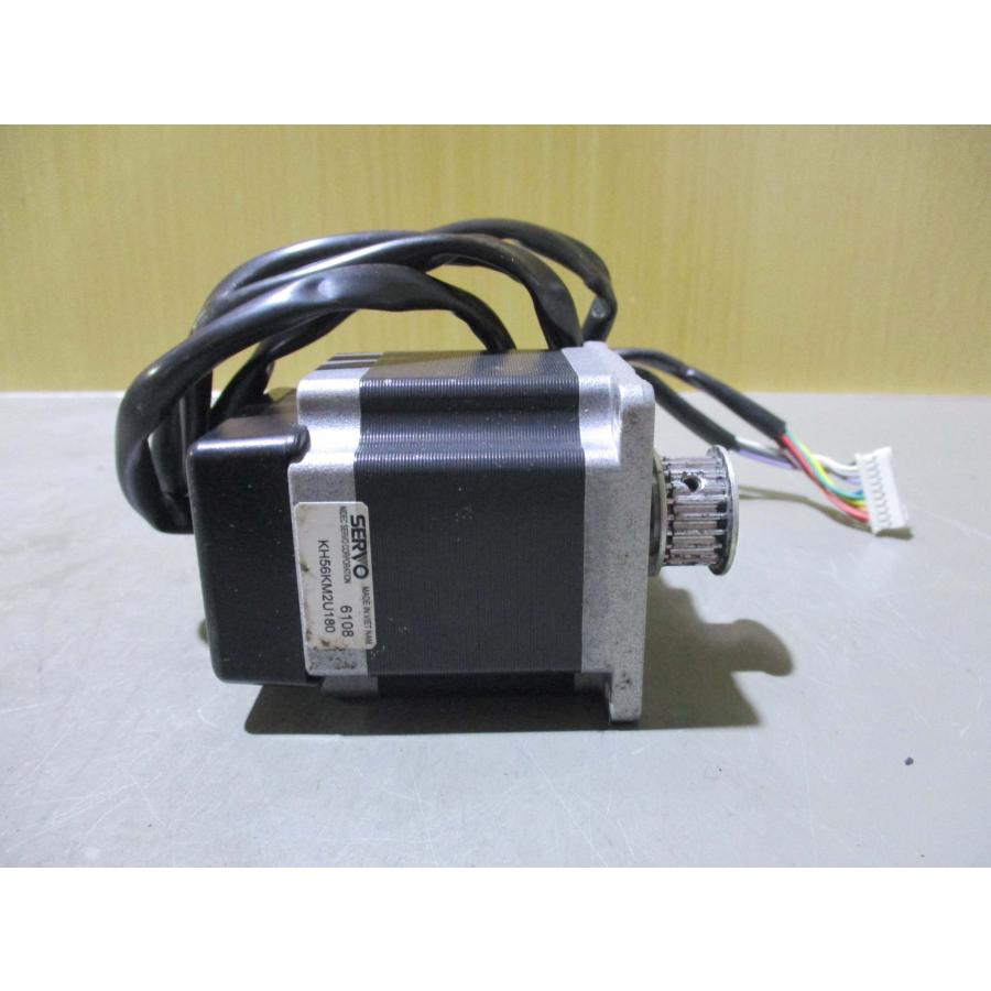 中古 NIDEC SERVO KH56KM2U180 ACサーボモータ(KBRR50203B093 