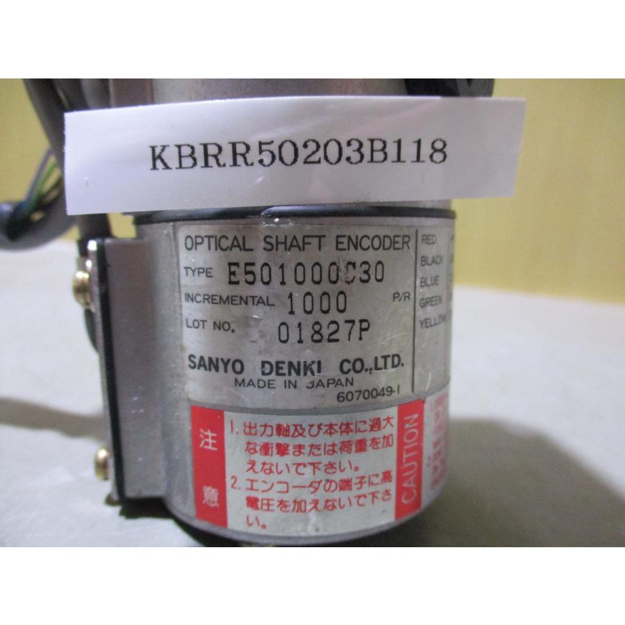 中古 SANYO E501000C30 光軸エンコーダ/ U508-012S18 DCサーボ 中古 SANYO E501000C30 光軸エンコーダ/ U508-012S18 DCサーボ