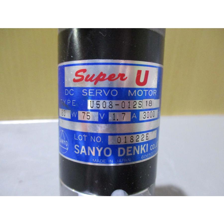 中古 SANYO E501000C30 光軸エンコーダ/ U508-012S18 DCサーボ 中古 SANYO E501000C30 光軸エンコーダ/ U508-012S18 DCサーボ