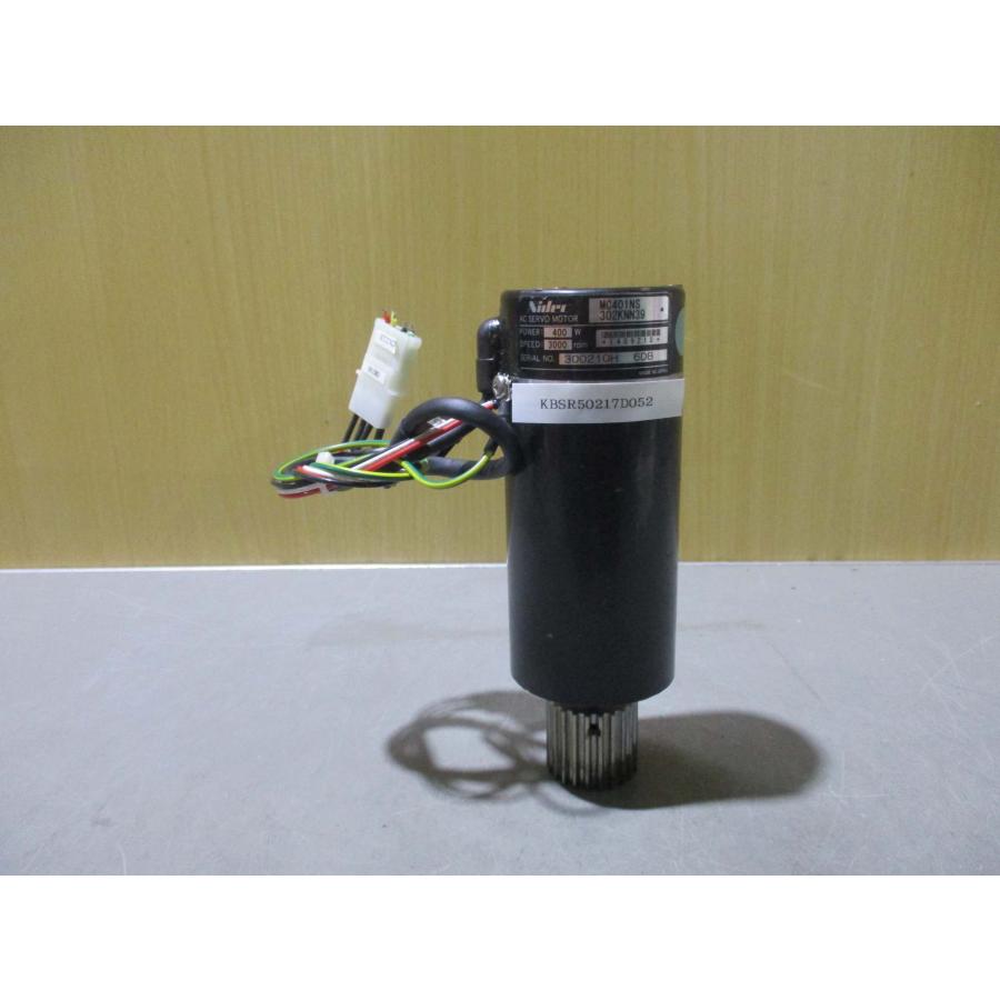 中古 NIDEC MC401NS302KNN39 ACサーボモーター 400W(KBSR50217D052