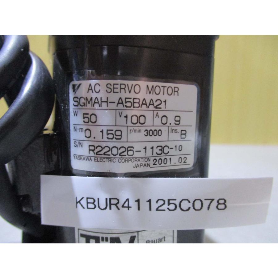 YASKAWA ACサーボモーター SGMAH-A5AAA21新品 中古YASKAWA / 安川電機 安川 サーボモーター SGMAH-A5BAA21