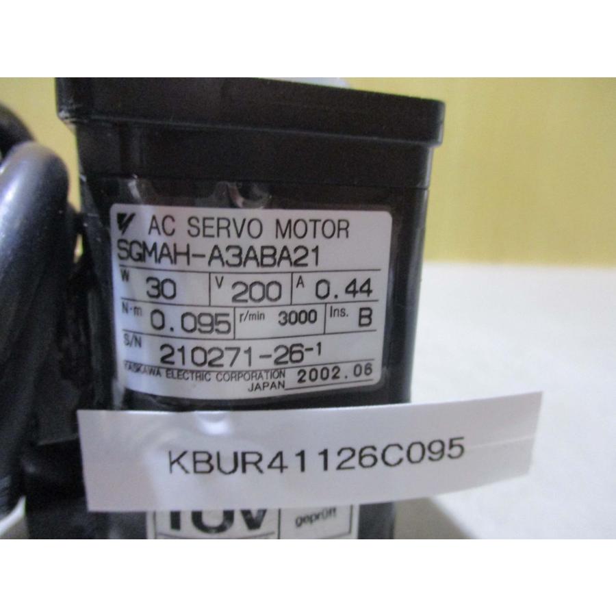 中古YASKAWA / 安川電機 安川 サーボモーター SGMAH-A3ABA21 中古YASKAWA / 安川電機 安川 サーボモーター SGMAH-A3ABA21