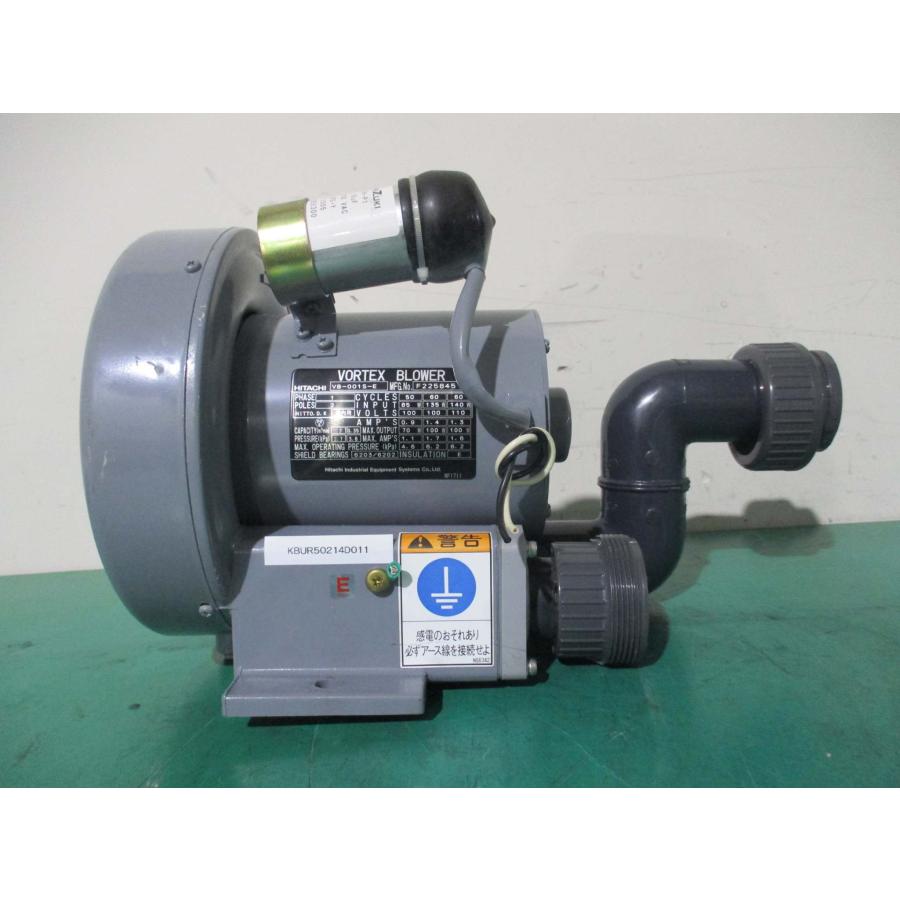 中古 日立産機 VB-001S-E システム ボルテックスブロワ(KBUR50214D011