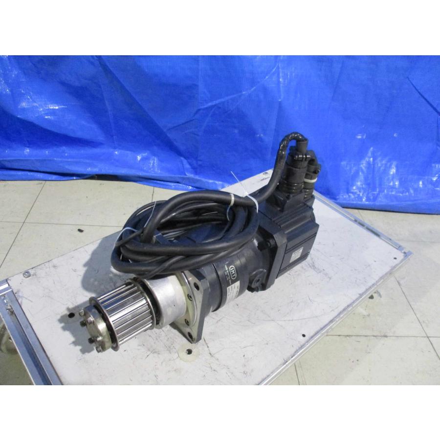 中古 MITSUBISHI AC SERVO MOTOR HC-SF102G2 1KW/IMT NON-BACKLASH GEARS BL2-09B-10 (KBXR51228E011)｜growdetradingltd｜06