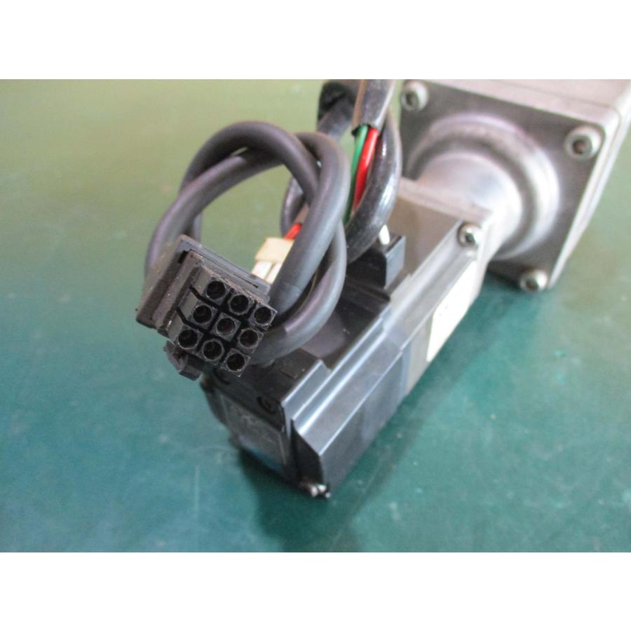 中古MITSUBISHI サーボモーター HC-KFS13/SHIMPO エイブル減速機 中古MITSUBISHI サーボモーター HC-KFS13/SHIMPO エイブル減速機