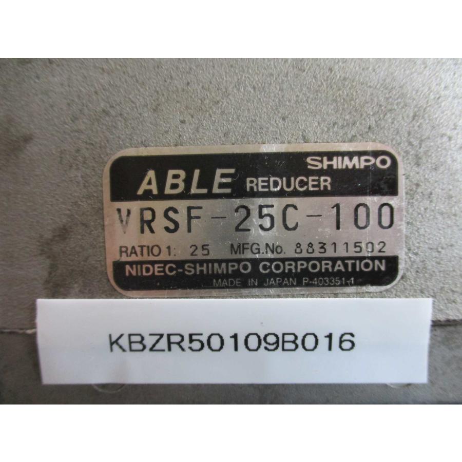 中古MITSUBISHI サーボモーター HC-KFS13/SHIMPO エイブル減速機 中古MITSUBISHI サーボモーター HC-KFS13/SHIMPO エイブル減速機