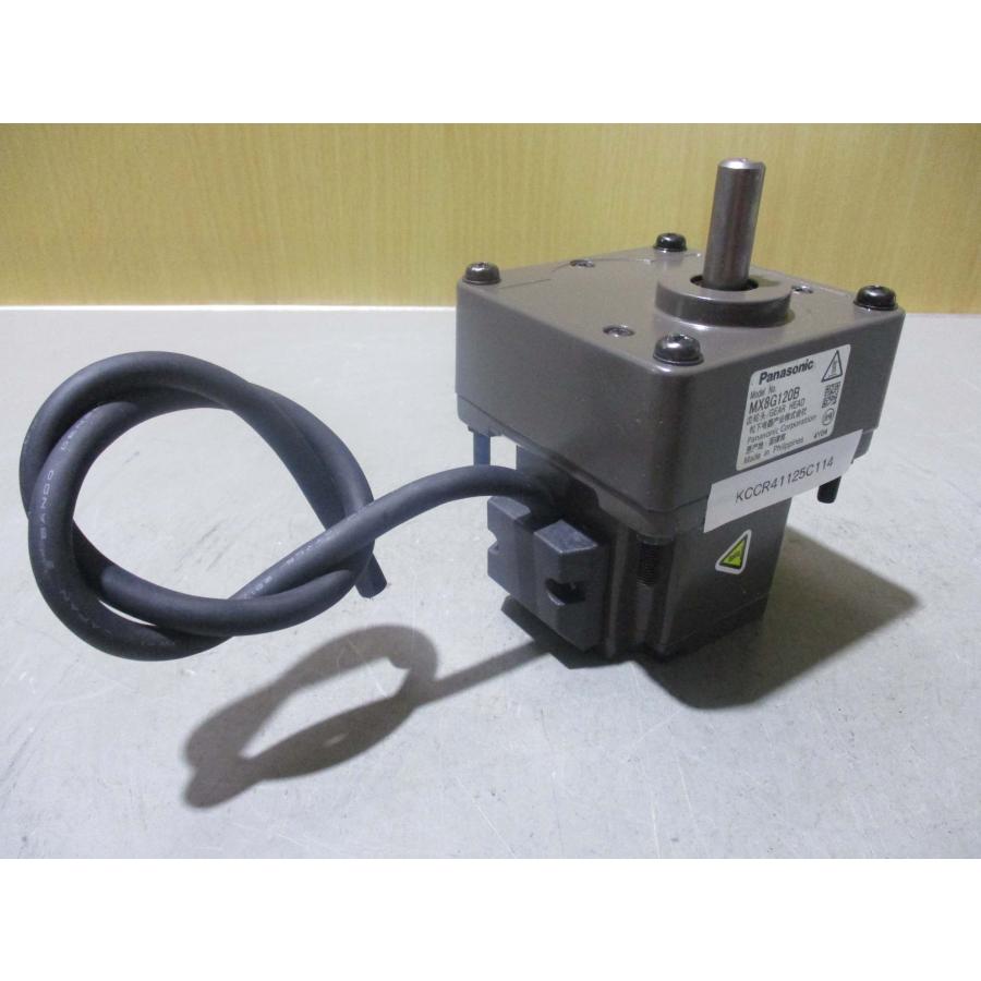 中古 PANASONIC MBMU5AZAXモーター/MX8G120B減速器 中古 PANASONIC MBMU5AZAXモーター/MX8G120B減速器