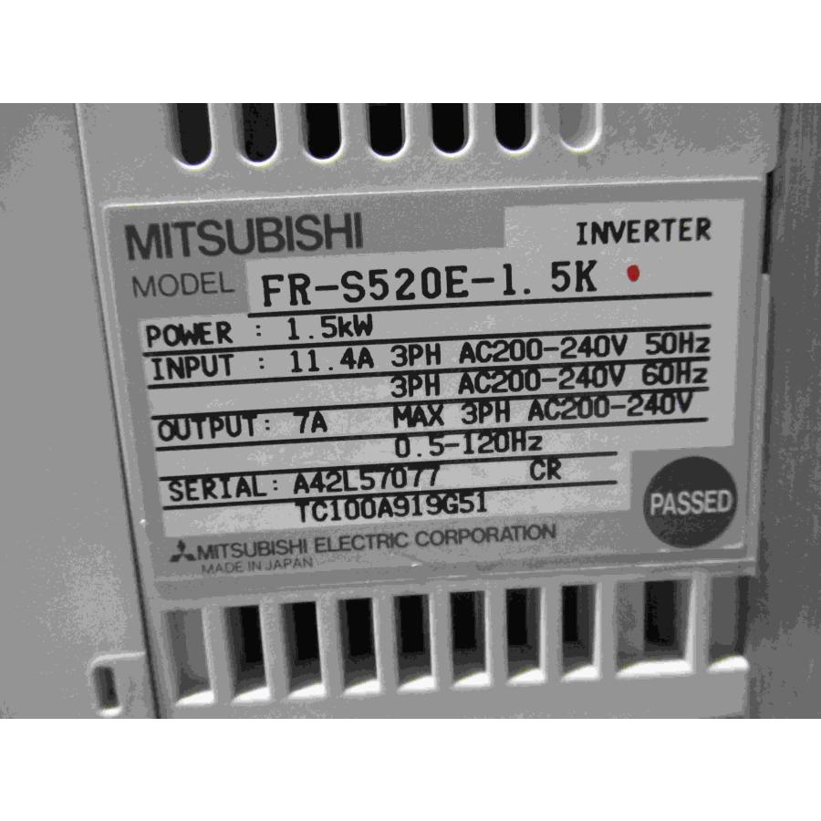 三菱電機 インバーター1.5Kw FR-S520E-1.5K Amazon | 三菱電機 FR-A820-5.5K-1(旧型番:FR-A820-5.5K