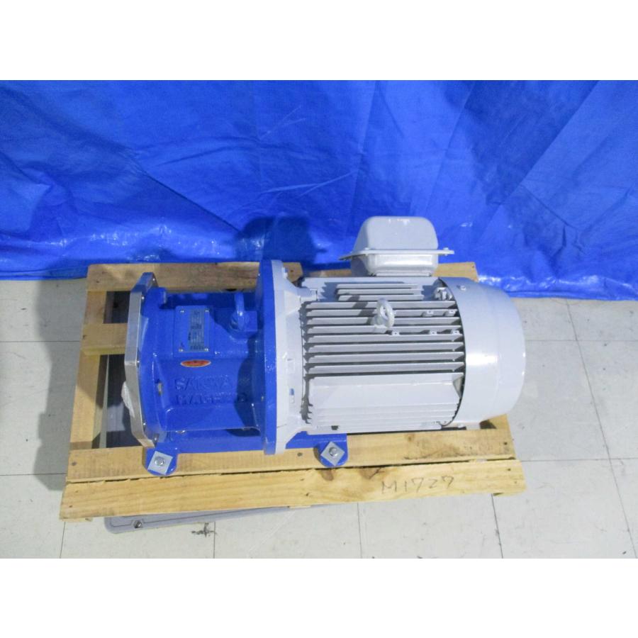 新古 TOSHIBA 3 PHASE INDUCTION MOTOR IKK 7.5KW/SANWA PUMP MP 7.5KW ＜送料別＞ (LAB-D-R51130E005)_3