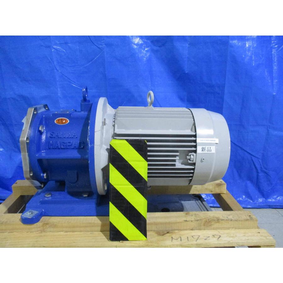 新古 TOSHIBA 3 PHASE INDUCTION MOTOR IKK 7.5KW/SANWA PUMP MP 7.5KW ＜送料別＞ (LAB-D-R51130E005)_6