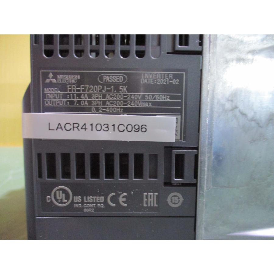 新品 2023年製 三菱 MITSUBISHI FR-F720PJ-11K FR-F720PJ-0.4K-FS 三菱