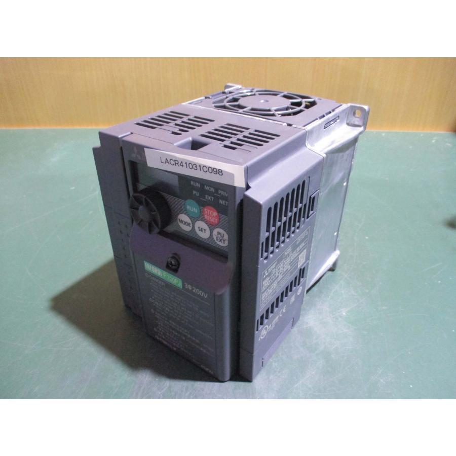中古 MITSUBISHI FR-F720PJ-1.5K 200V インバータ(LACR41031C098 中古 MITSUBISHI FR-F720PJ-1.5K 200V インバータ(LACR41031C098