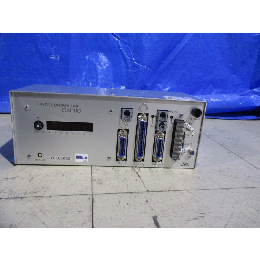 中古 JEL 4 AXES CONTROL UNIT C4000 ＜送料別＞(LAD-D-R60206E004