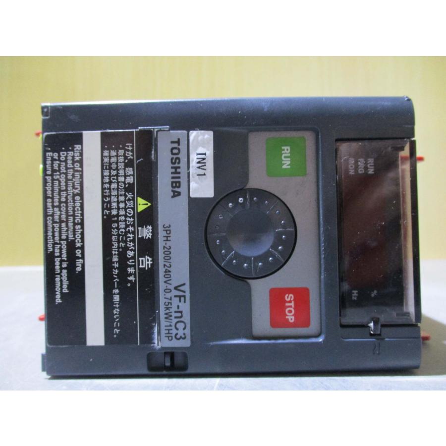 中古 TOSHIBA TRANSISTOR INVERTER VFNC3-2007PB トランジスタ 