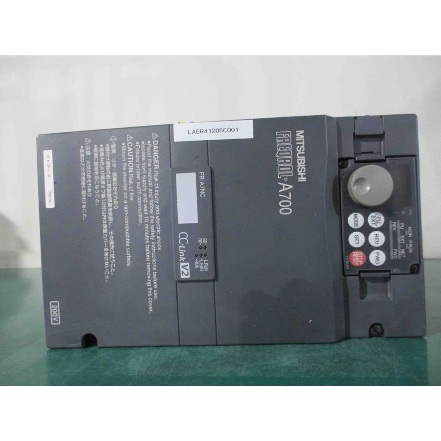 中古 MITSUBISHI FR-A720-2.2K インバータ FREQROL-A700シリーズ
