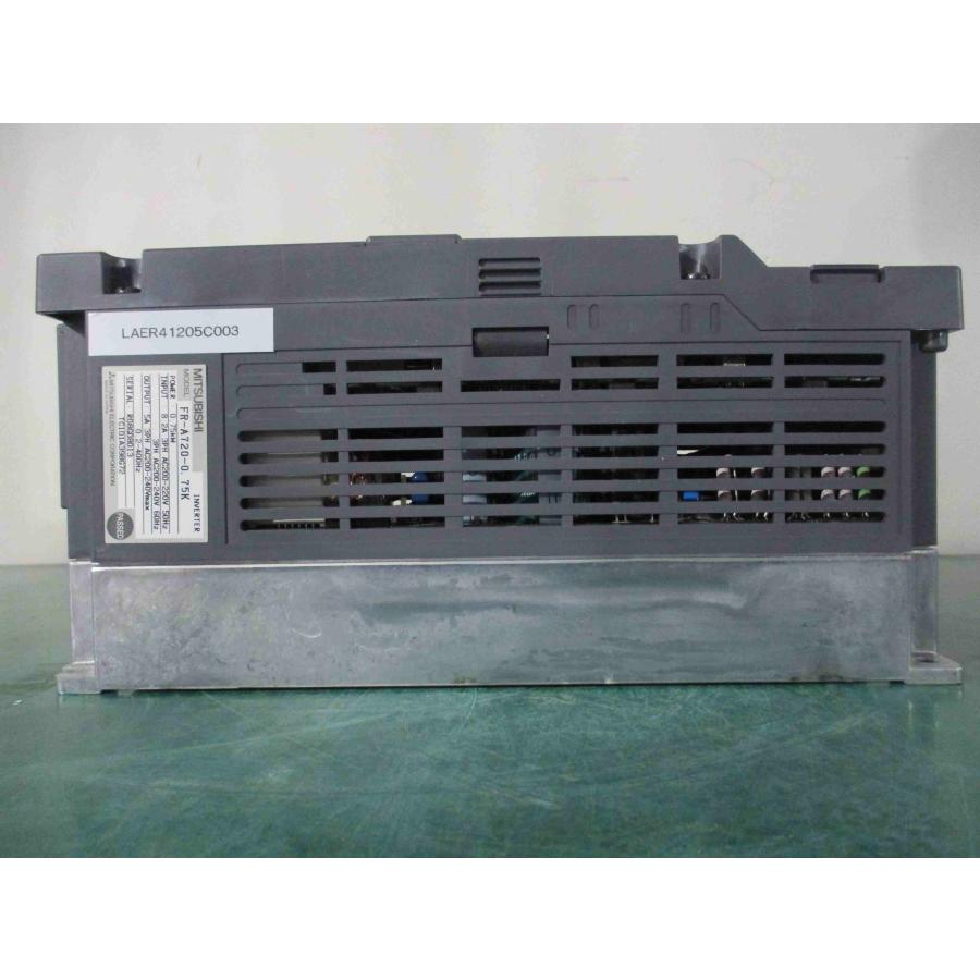 中古 MITSUBISHI FR-A720-0.75K インバータ FREQROL-A700シリーズ