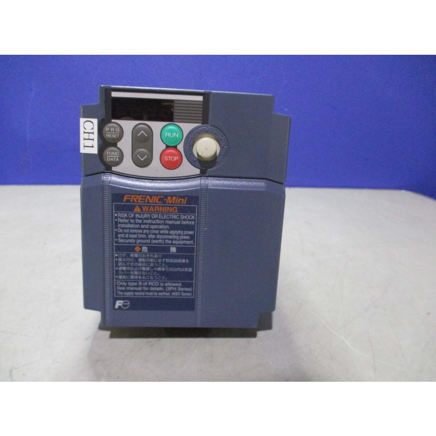 中古 Fuji Electric インバータ FRENIC MINI FRN1.5C1S-2J 三相 中古 Fuji Electric インバータ FRENIC MINI FRN1.5C1S-2J 三相