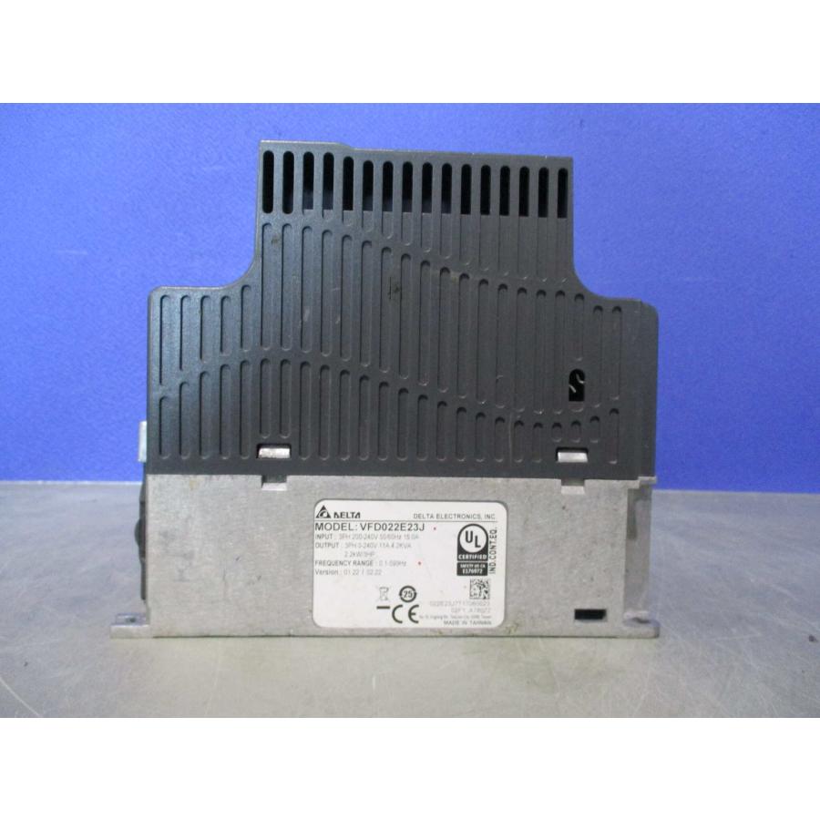 中古 DELTA VFD022E23J 2.2KW インバータ (LAER51229D111
