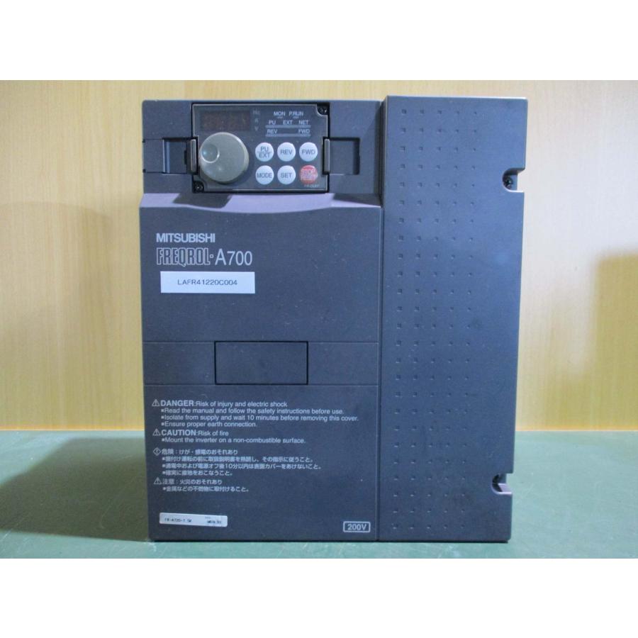 中古 MITSUBISHI FREQROL-A700 INVERTER FR-A720-7.5K インバーター