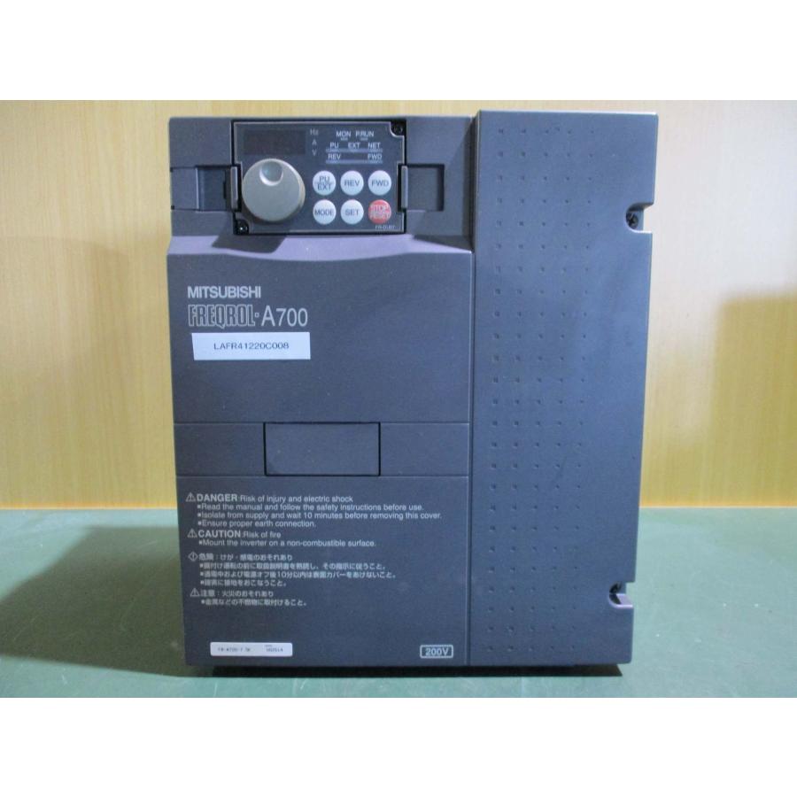 中古 MITSUBISHI FREQROL-A700 INVERTER FR-A720-7.5K インバーター