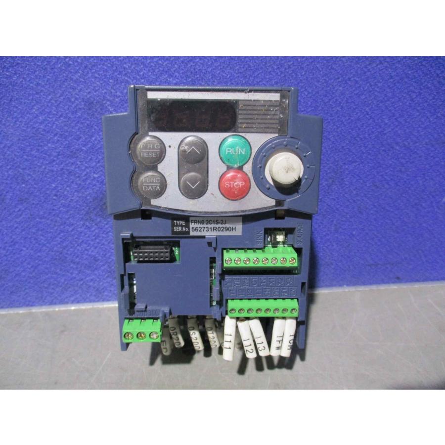 中古Fuji Electric インバータ FRENIC MINI FRN0.2C1S-2J 三相 200V 