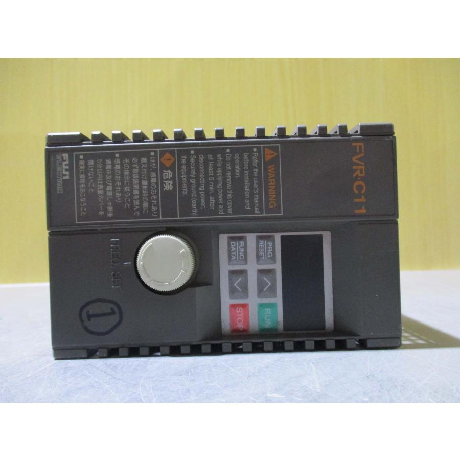 中古Fuji Electric 富士電機 インバータFVR 0. 4C11S-2 0.4KW 中古Fuji Electric 富士電機 インバータFVR 0. 4C11S-2 0.4KW