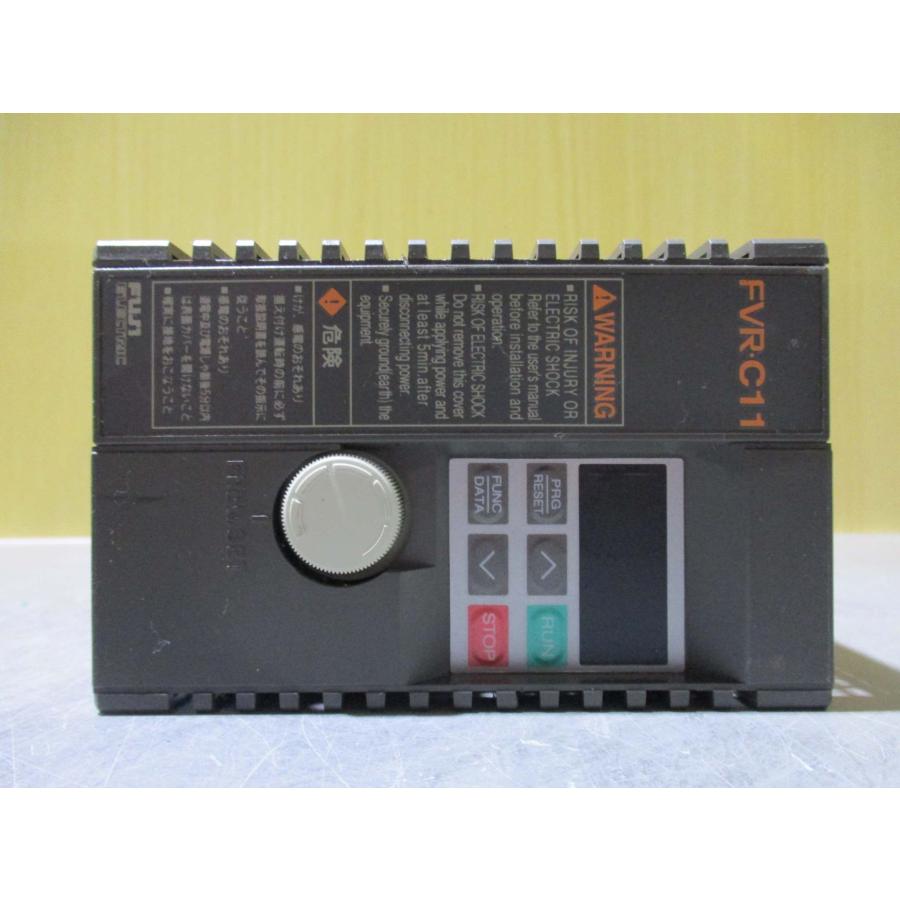 中古Fuji Electric 富士電機 インバータFVR 0. 4C11S-7 200-240V 
