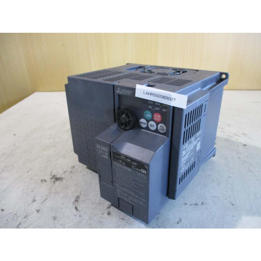 中古 MITSUBISHI INVERTER FR-E720-3.7KNC インバータ 三相 200-240V