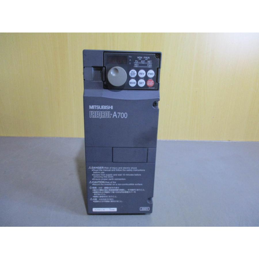 中古 MITSUBISHI FR-A720-0.75K FREQROL-A700 INVERTER インバーター
