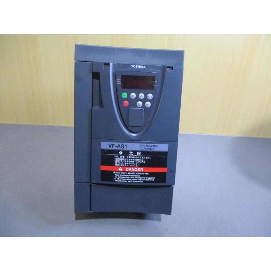 中古 TOSHIBA TRANSISTOR INVERTER VFAS1-2037PL (R16A)<送料別 中古 TOSHIBA TRANSISTOR INVERTER VFAS1-2037PL (R16A)<送料別