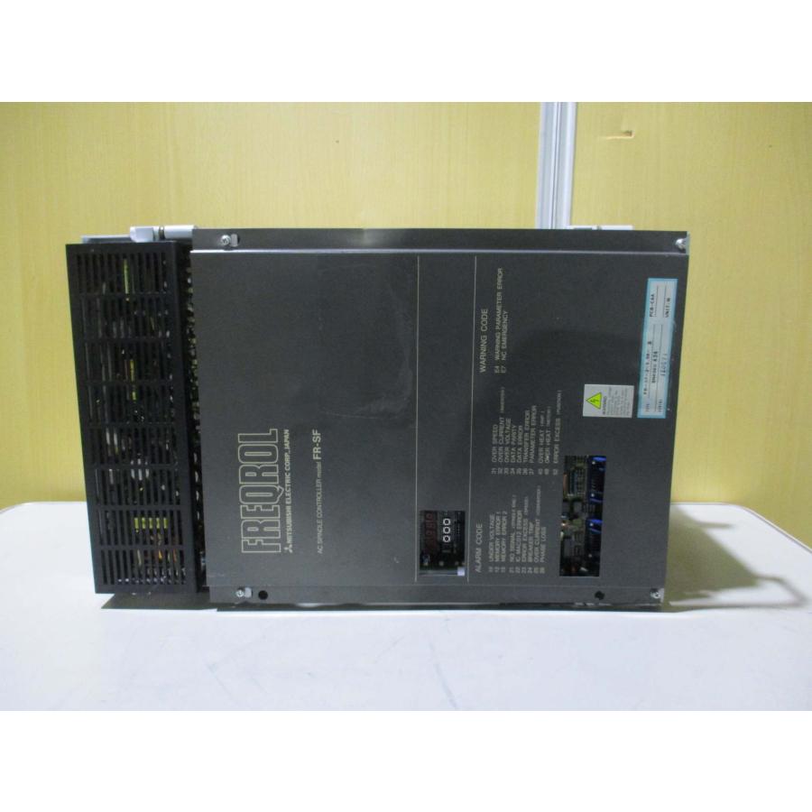 中古 MITSUBISHI SPINDLE DRIVE UNIT FR-SF-2-5.5K-R/SF-PW30 
