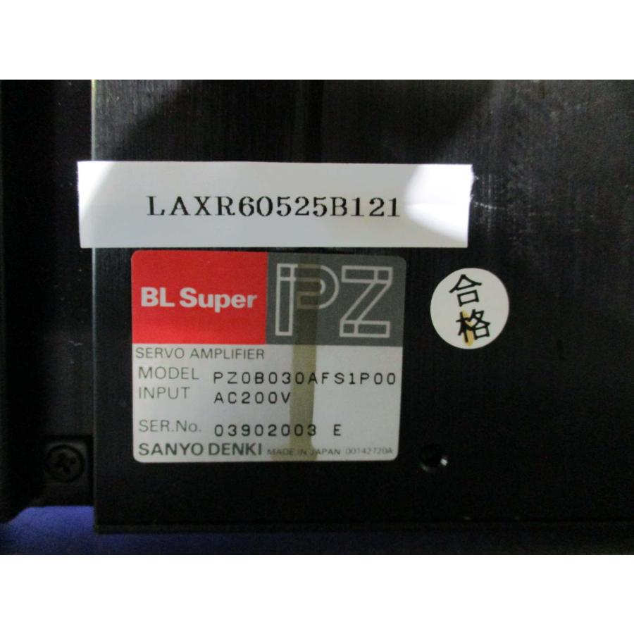 サンヨー デンキ 65BA030VDT10 サーボ アンプ 動作保証付き 中古 Sanyo Denki PZ0B030AFS1P00 BL スーパー PZ サーボ アンプ