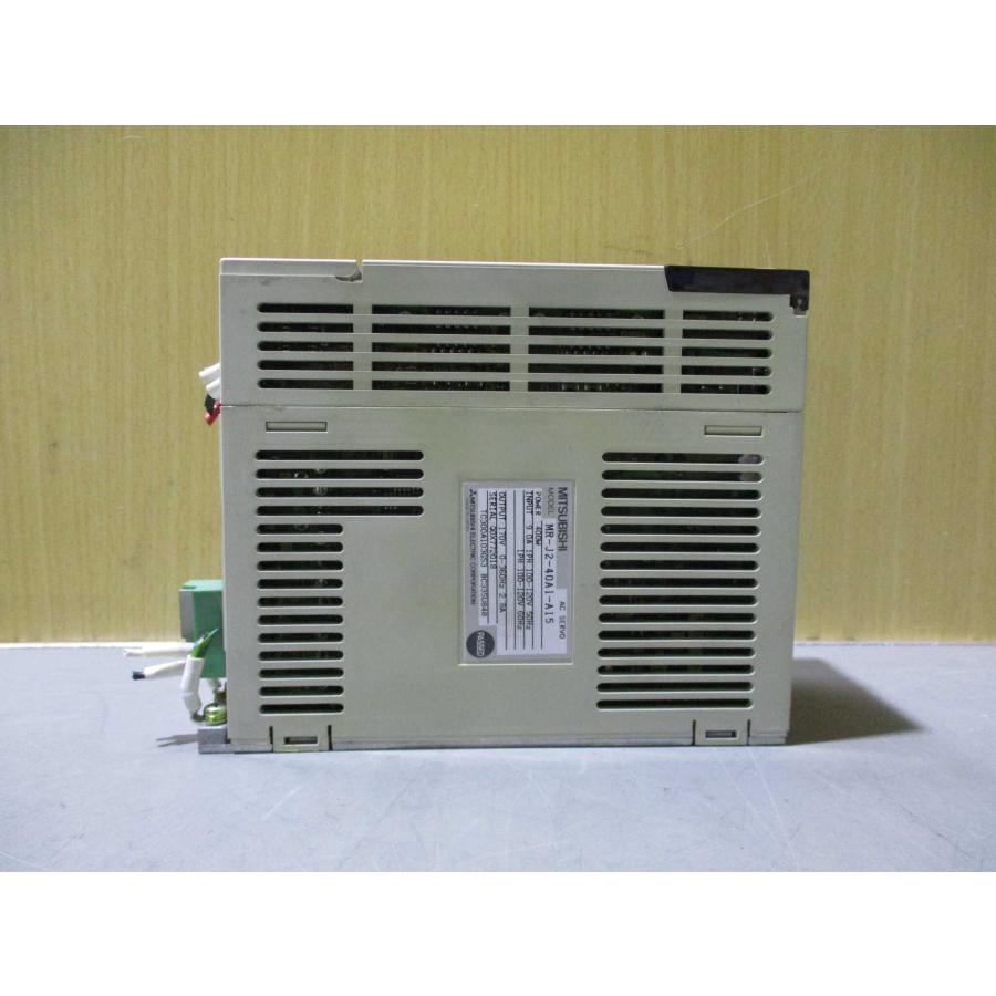 中古 三菱 ACサーボアンプ MR-J2-40A1-A15(LBAR60919C060 中古 三菱 ACサーボアンプ MR-J2-40A1-A15(LBAR60919C060